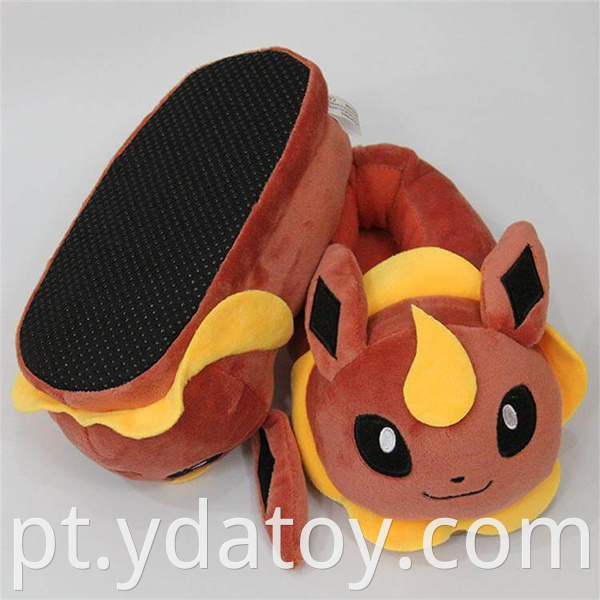 Plush thunder elf slippers